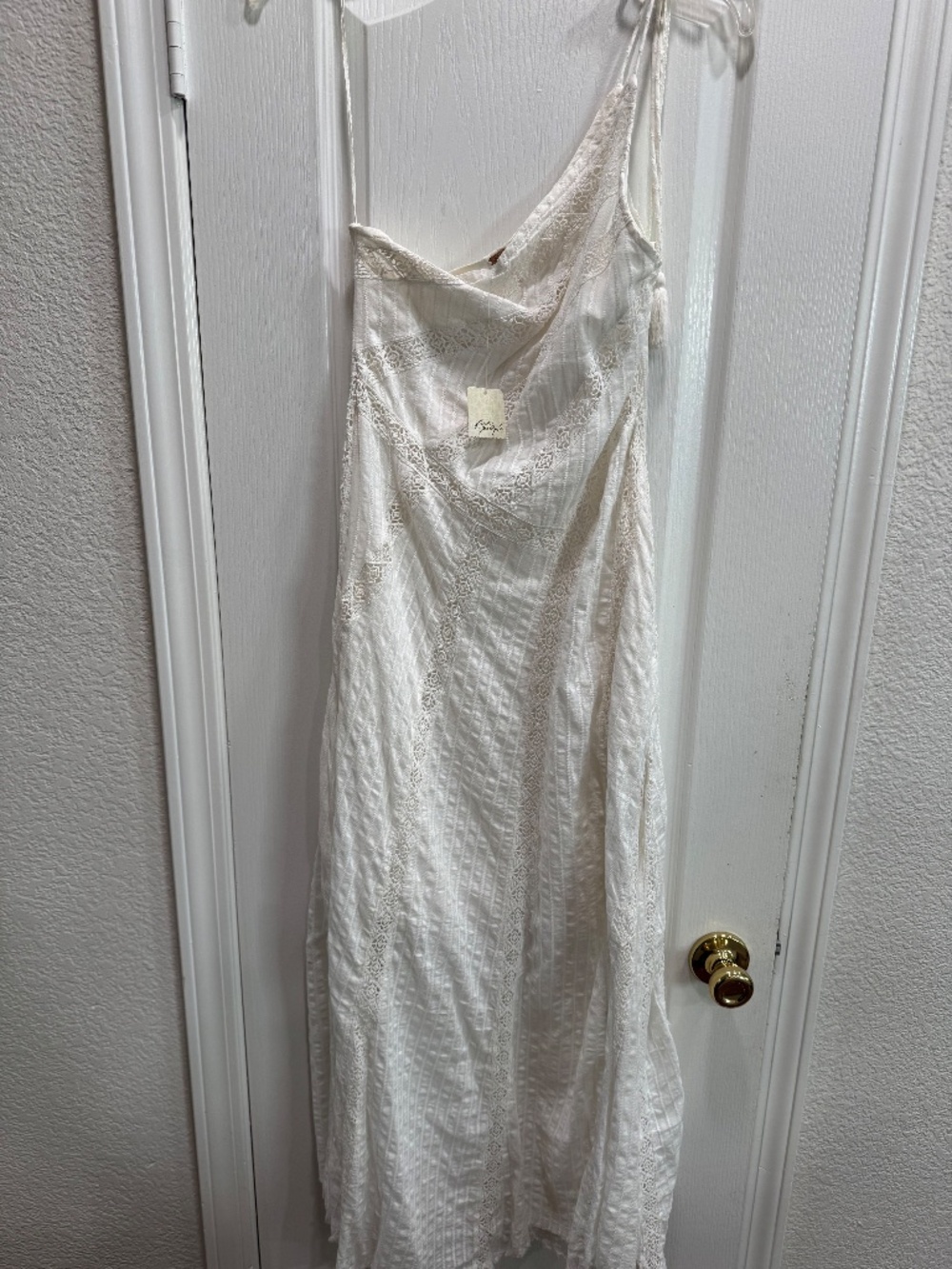 Free People boho one shoulder dress, xs - Picture 3 of 6